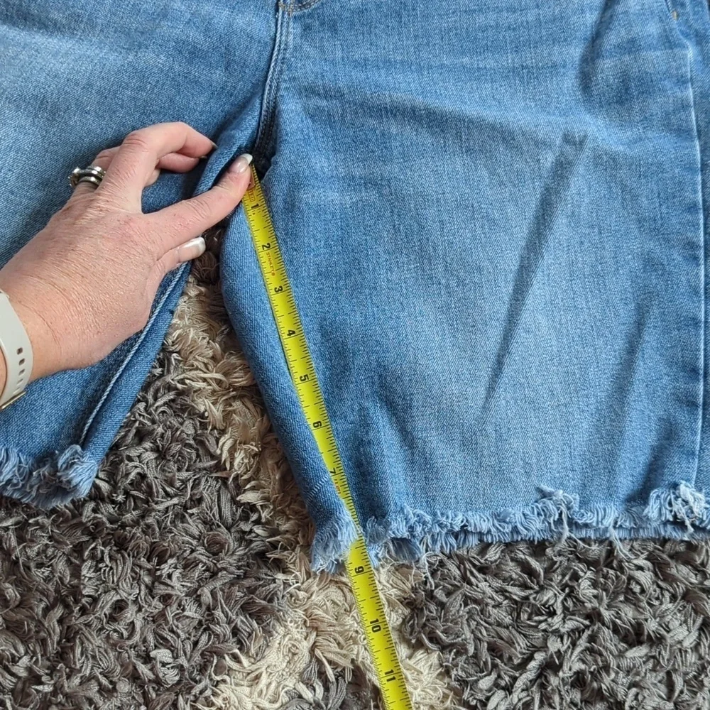 Old Navy Size 10 Denim Jean Bundle Two Pairs Mid And Long Length